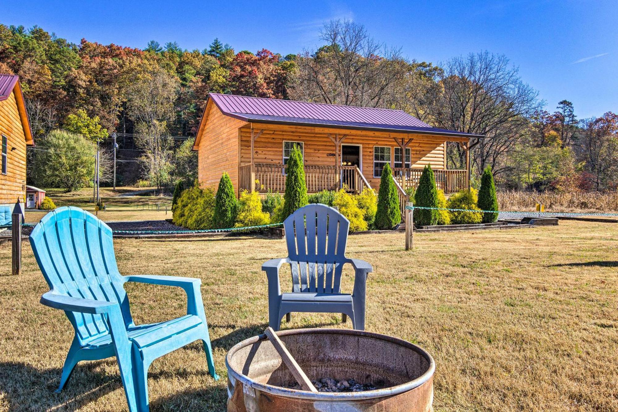 Cozy Smoky Mountain Cabin By Tuckasegee River! Bryson City Zewnętrze zdjęcie